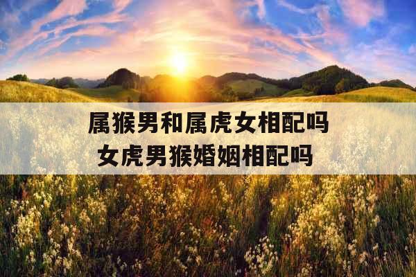 属猴男和属虎女相配吗 女虎男猴婚姻相配吗