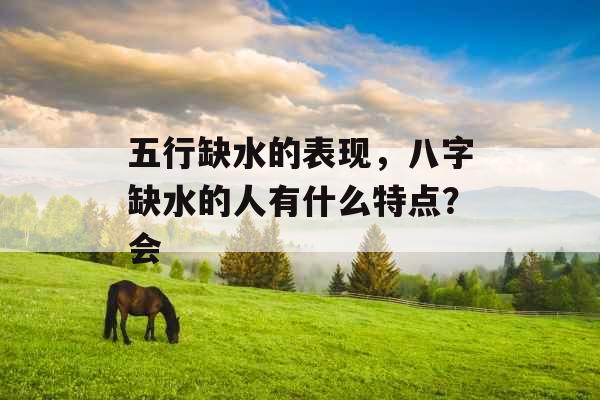 五行缺水的表现,八字缺水的人有什么特点?会