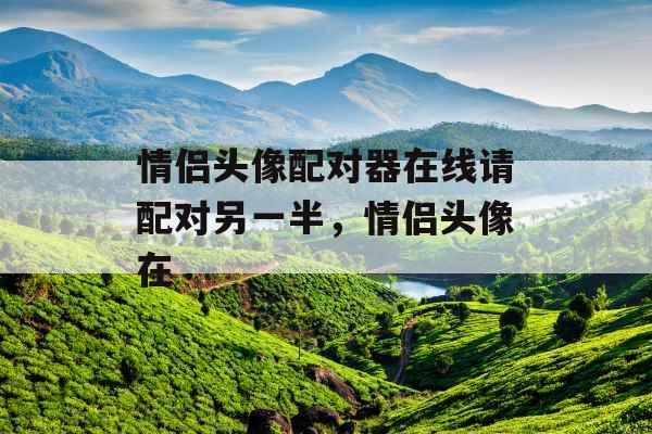 情侣头像配对器在线请配对另一半，情侣头像在