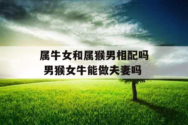 属牛女和属猴男相配吗 男猴女牛能做夫妻吗