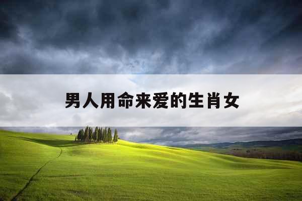 男人用命来爱的生肖女