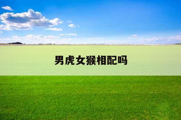 男虎女猴相配吗
