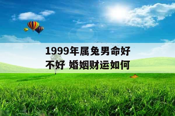 1999年属兔男命好不好 婚姻财运如何