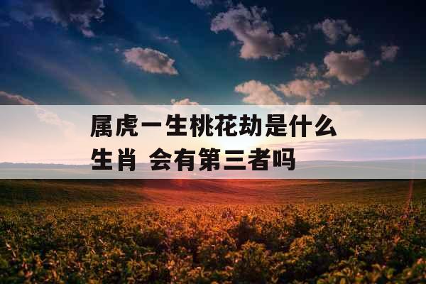 属虎一生桃花劫是什么生肖 会有第三者吗