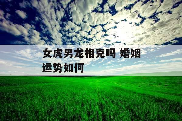 女虎男龙相克吗 婚姻运势如何