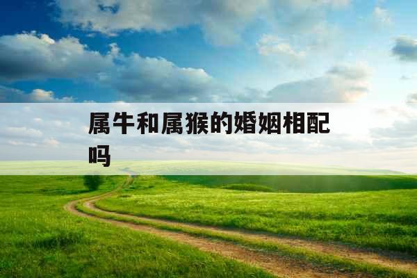 属牛和属猴的婚姻相配吗