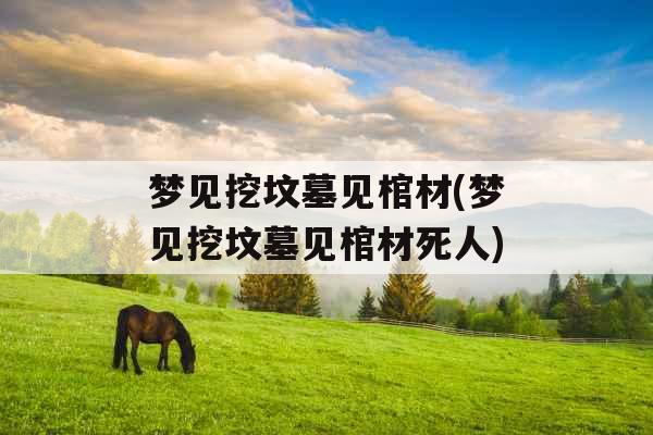 梦见挖坟墓见棺材(梦见挖坟墓见棺材死人)