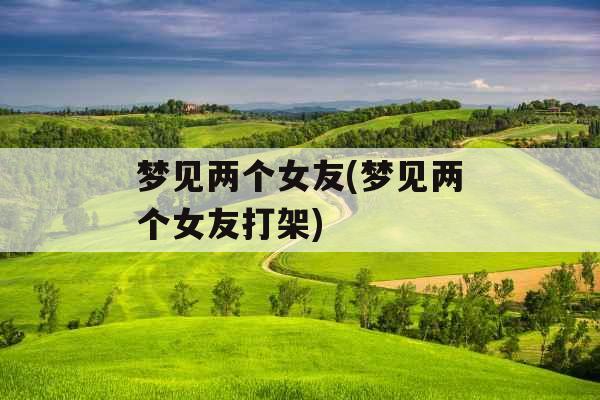 梦见两个女友(梦见两个女友打架)