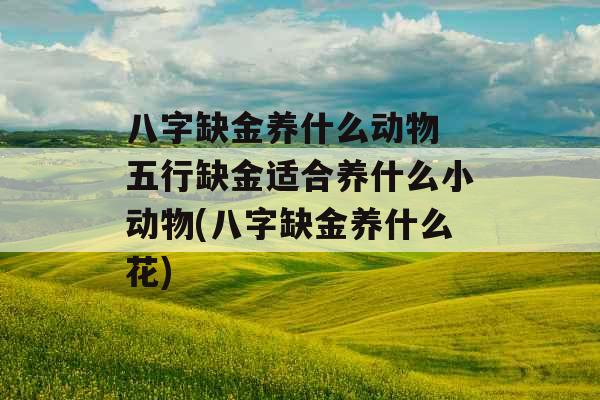八字缺金养什么动物 五行缺金适合养什么小动物(八字缺金养什么花)