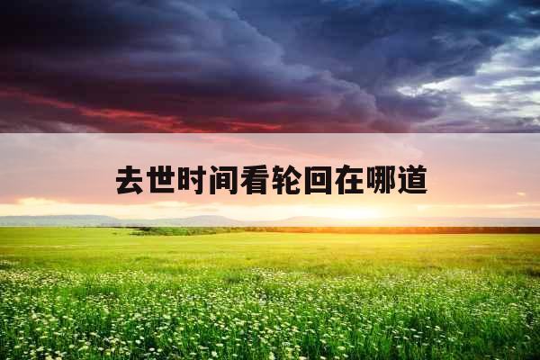 去世时间看轮回在哪道