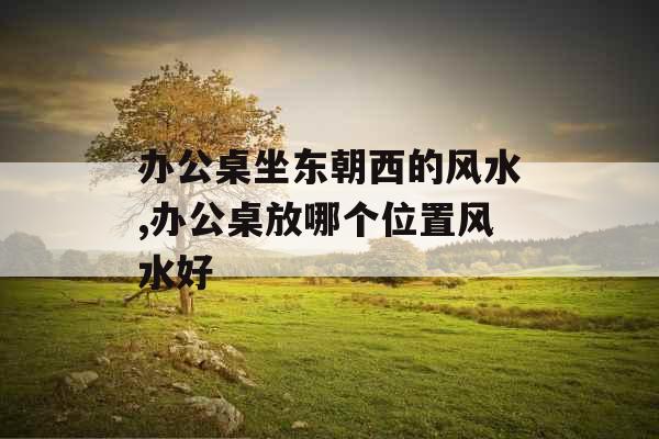 办公桌坐东朝西的风水,办公桌放哪个位置风水好