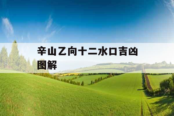 辛山乙向十二水口吉凶图解 辛山乙向十二水口吉凶图解