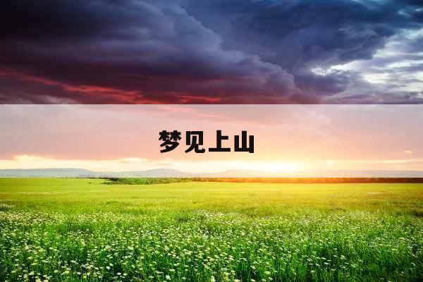 梦见上山 
