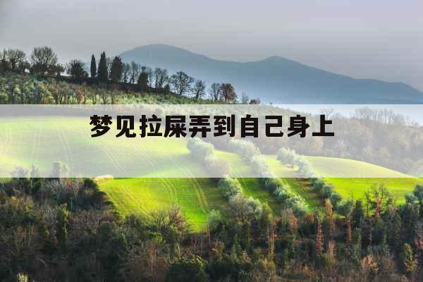 梦见拉屎弄到自己身上 