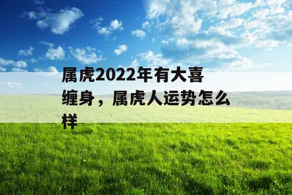 属虎2022年有大喜缠身,属虎人运势怎么样 属虎2022年有大喜缠身,属虎人运势怎么样