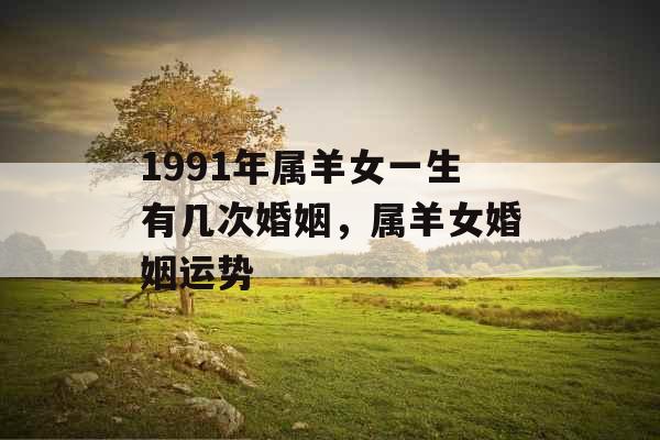 1991年属羊女一生有几次婚姻，属羊女婚姻运势
