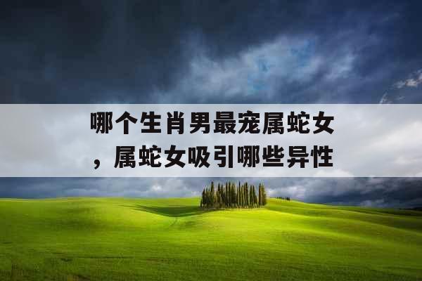 哪个生肖男最宠属蛇女，属蛇女吸引哪些异性