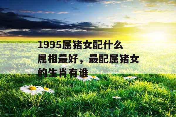 1995属猪女配什么属相最好，最配属猪女的生肖有谁