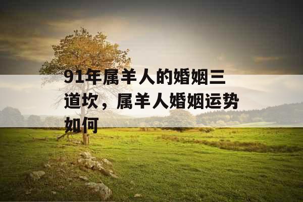 91年属羊人的婚姻三道坎，属羊人婚姻运势如何