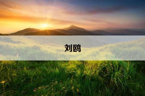 刘鸥