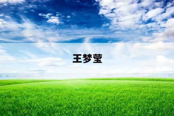 王梦莹