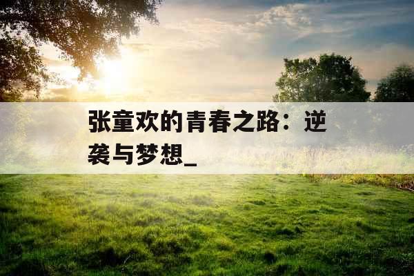 张童欢的青春之路：逆袭与梦想_