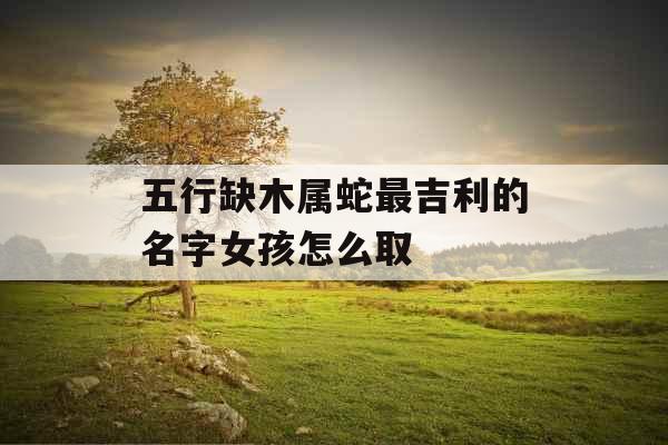 五行缺木属蛇最吉利的名字女孩怎么取 五行缺木属蛇最吉利的名字女孩怎么取